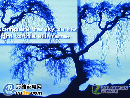 明基 VA421液晶電視HQV主觀測試參考圖片-噪聲表現