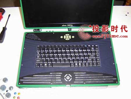 XBOX360 NB游戲機 正面視圖