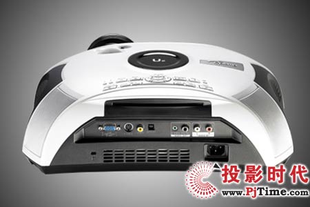 奧圖碼DVD投影機U2 背頂面圖