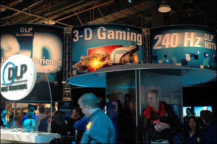 CES 2008 TI德州儀器展臺