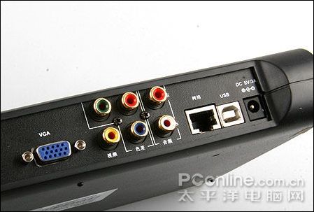 世紀龍VBOX背面接口