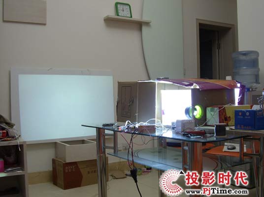 DIY投影機開機啦！星光四射