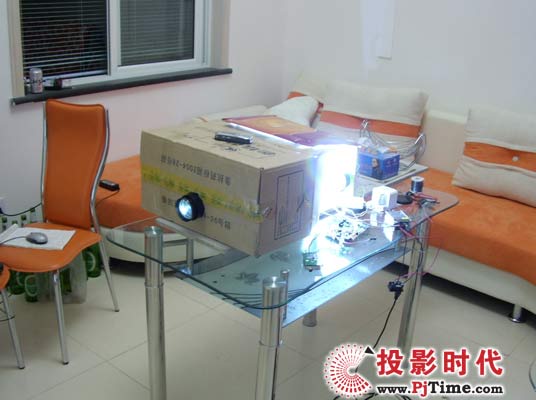 DIY投影機開機啦！星光四射