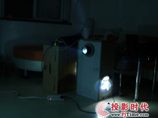 DIY投影機開機啦！星光四射