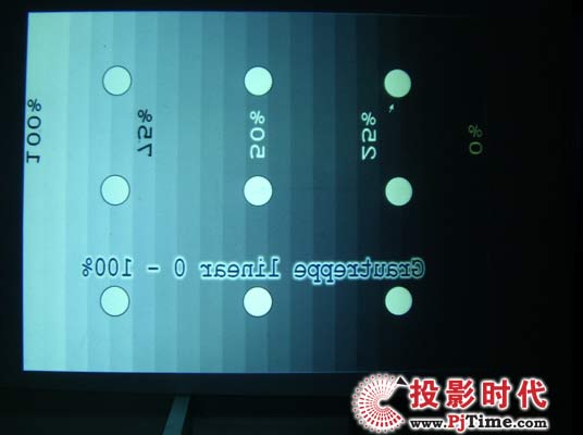 DIY投影機看看亮度和對比度效果吧