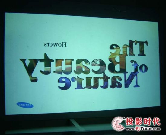 DIY投影機HDTV 720P 三星演示片
