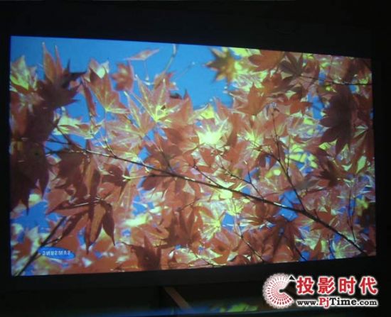 DIY投影機HDTV 720P 三星演示片