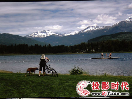 點(diǎn)擊放大，宏碁X1260 XGA商務(wù)投影機(jī)電腦視頻效果