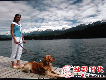 點(diǎn)擊放大，宏碁X1260 XGA商務(wù)投影機(jī)電腦視頻效果