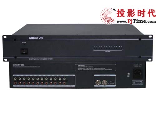 Creator快捷CR-IR2000-12紅外語(yǔ)音分配系統(tǒng)發(fā)射主機(jī)