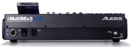 圖9：iMultiMix 8 USB背后