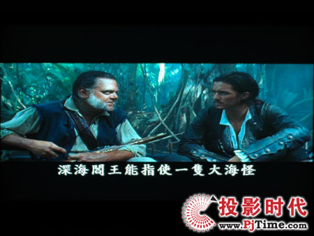 點擊放大,TCL液晶電視DTL42E9FQ影碟DVD效果
