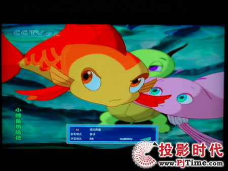 點擊放大,TCL液晶電視DTL42E9FQ模擬電視效果