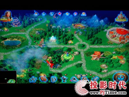 點擊放大,TCL液晶電視DTL42E9FQ電腦3d游戲效果