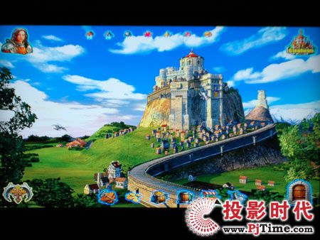 點擊放大,TCL液晶電視DTL42E9FQ電腦3d游戲效果