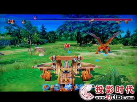點擊放大,TCL液晶電視DTL42E9FQ電腦3d游戲效果