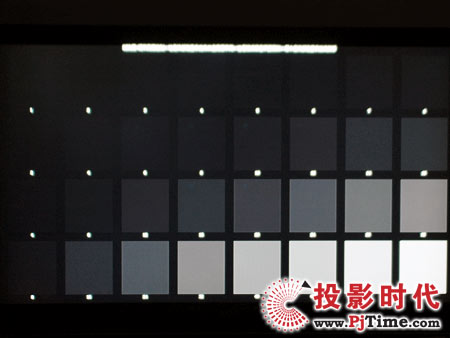 TCL液晶電視DTL42E9FQ灰階和抗噪效果