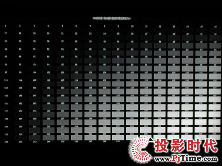 TCL液晶電視DTL42E9FQ灰階和抗噪效果