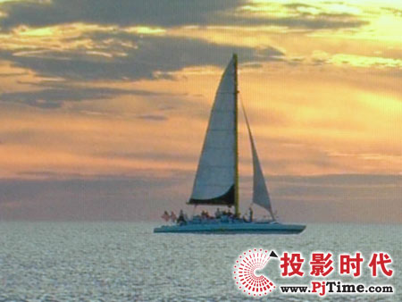 TCL液晶電視DTL42E9FQ灰階和抗噪效果