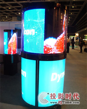 DynaScan—360度環形LED顯示器