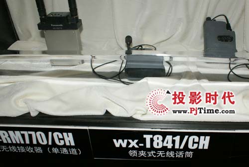松下wx-RM770/CH分集式無線接收器、wx-T841/CH電容式無線話筒