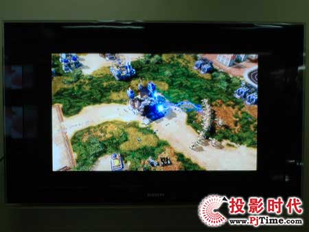 三星LA46A750R1F液晶電視 電腦游戲畫面體驗