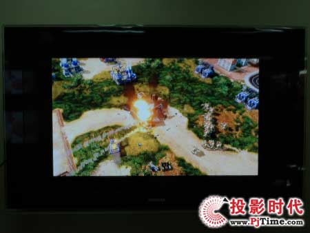 三星LA46A750R1F液晶電視 電腦游戲畫面體驗