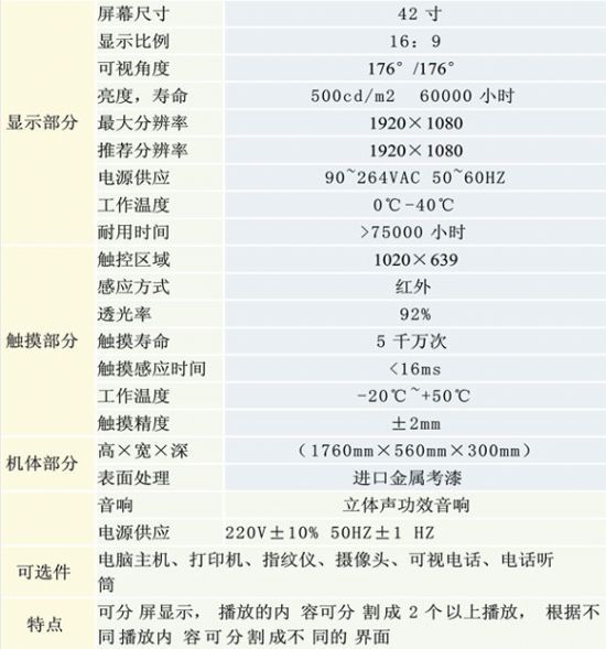 宏拓42寸觸摸一體機 世博會指定產品