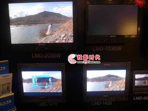 索尼全線廣播級(jí)液晶監(jiān)視器亮相CCBN2009