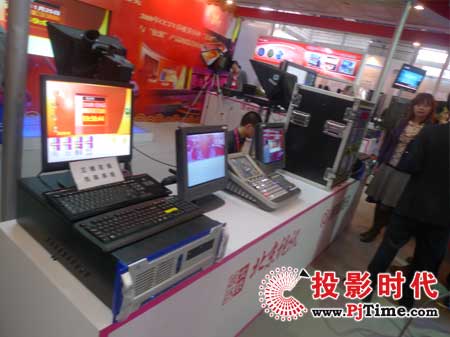 朗威視訊多款產品亮相2009 CCBN