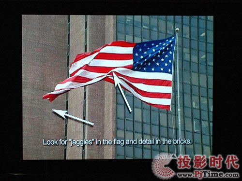 創(chuàng)維42L03RF液晶電視:噪點、鋸齒、移動文字測試