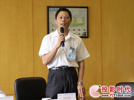 臺達吳江三廠廠區廠長劉濱海