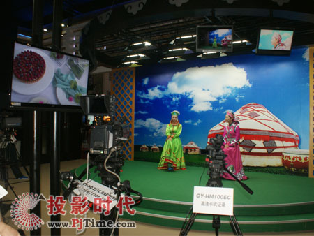 JVC展示高清記錄場景