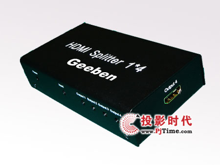 高清影音 Geeben推出四款HDMI分配器