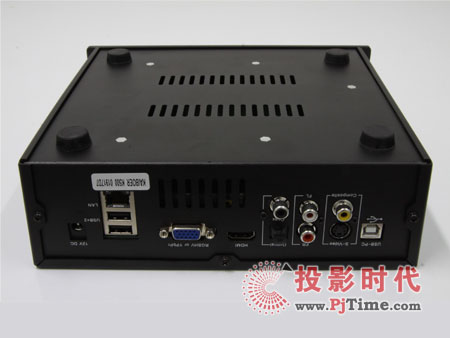 開博爾K500高清播放機(jī)背面