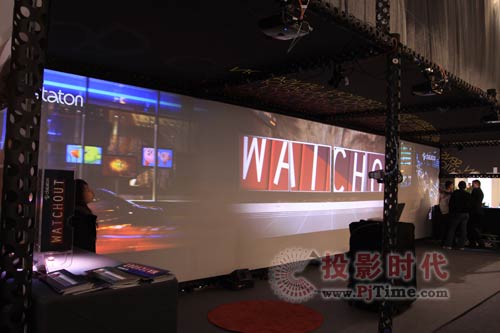 力富攜DATATON拼接設備亮相InfoComm