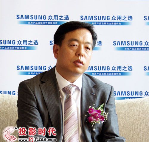 專訪中國三星曲敬東:液晶拼接時代來到