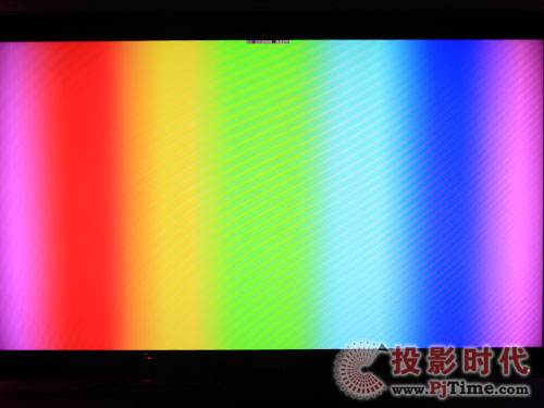 平民版流光溢彩飛利浦42PFL6609/93液晶電視評測色彩和對比度測試