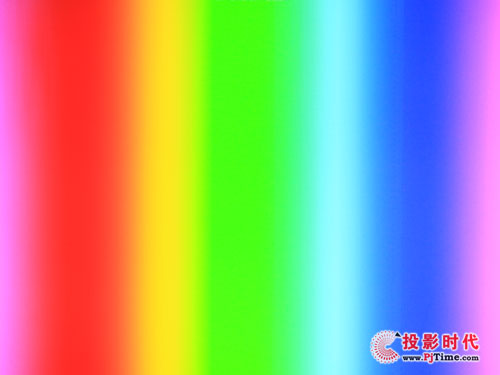 宏碁H5360高清3D投影機色彩測試