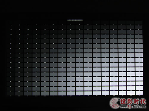 長虹iTV46920DE液晶電視:灰階對比度測試