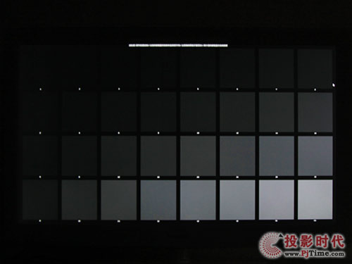 長虹iTV46920DE液晶電視:灰階對比度測試