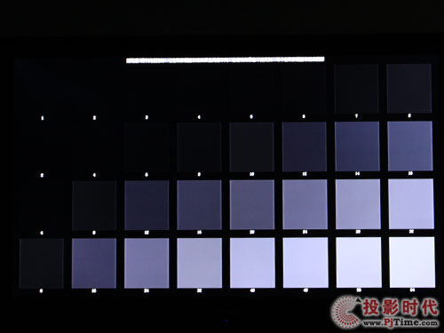 同方LE-32B90液晶電視:灰階對比度測試