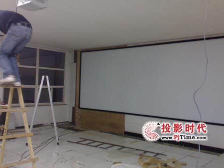三石正投工程幕應用于某炮兵指揮學院