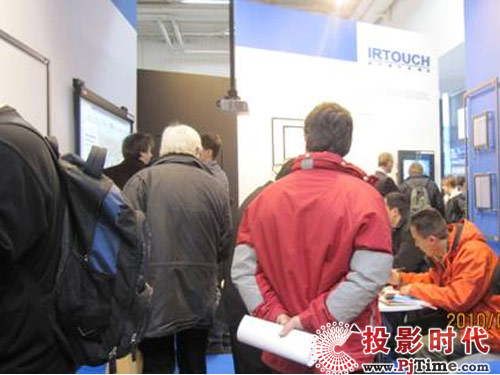 CeBIT2010 匯冠光學多點觸摸技術閃耀全場