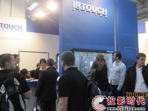 CeBIT2010 匯冠光學多點觸摸技術閃耀全場