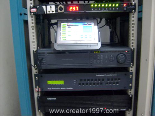 CREATOR快捷中控系統應用于山東淄博職業學院禮堂