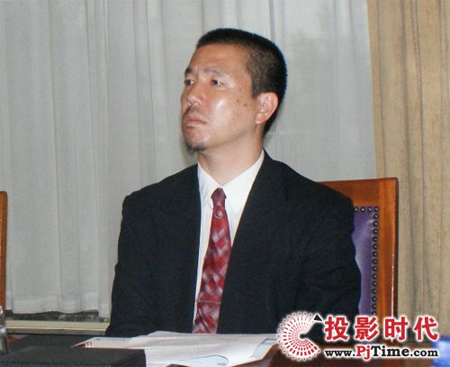 索尼中國(guó)專業(yè)系統(tǒng)集團(tuán)應(yīng)用業(yè)務(wù)市場(chǎng)部副總監(jiān)田中聰