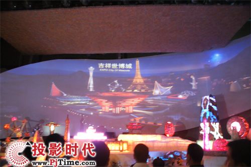 短焦投影機在上海世博會上表現非凡