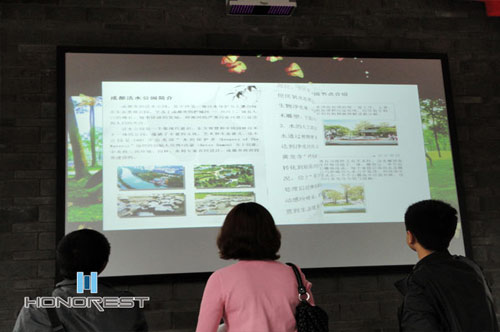 傲龍微晶屏亮相上海世博會成都案例館