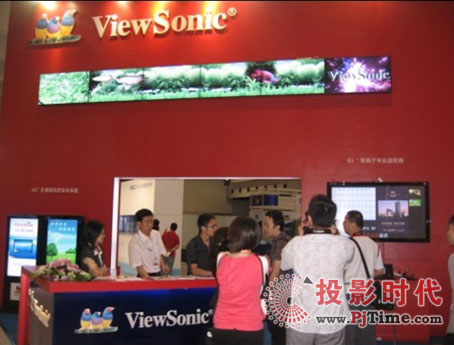 美國ViewSonic商用大屏幕專業監視器閃耀2010上海數字標牌展